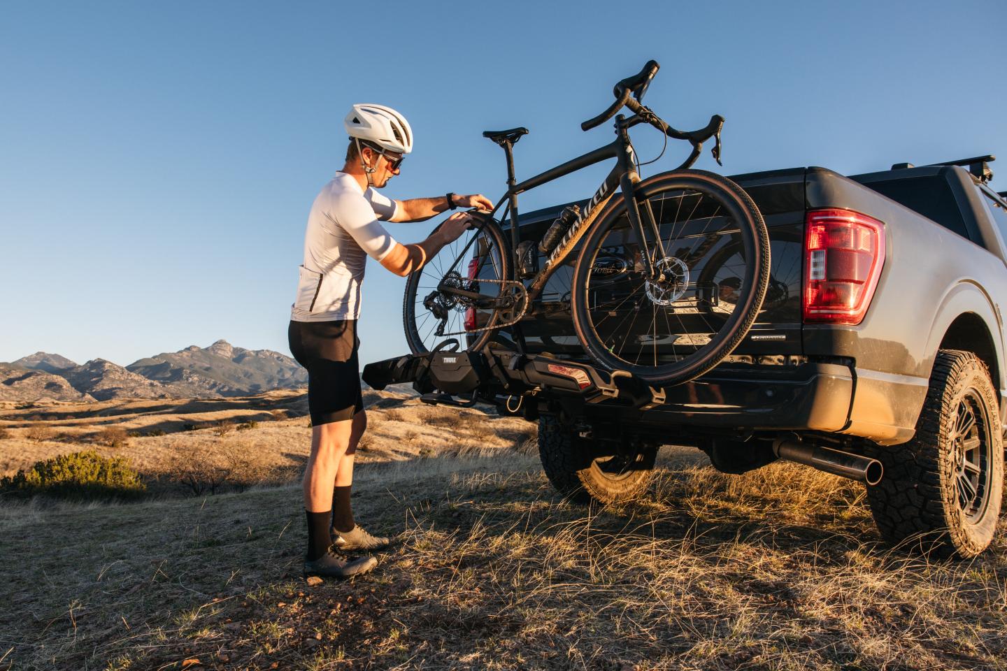 Telescopic cheap bike rack