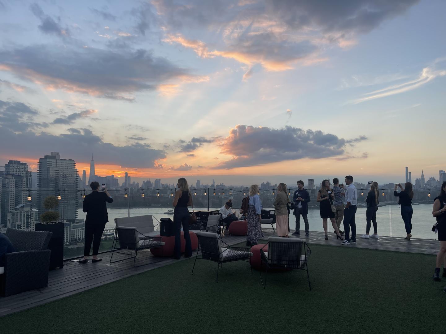Media event in New York city