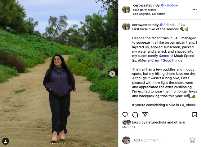 Instagram post screenshot