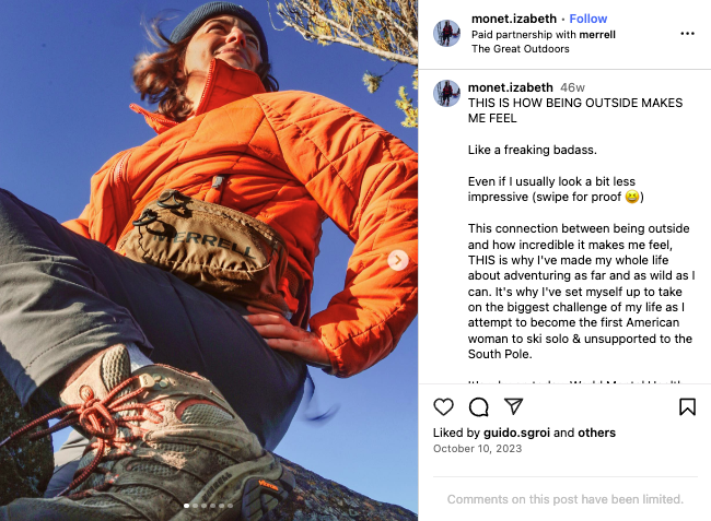 Instagram post screenshot